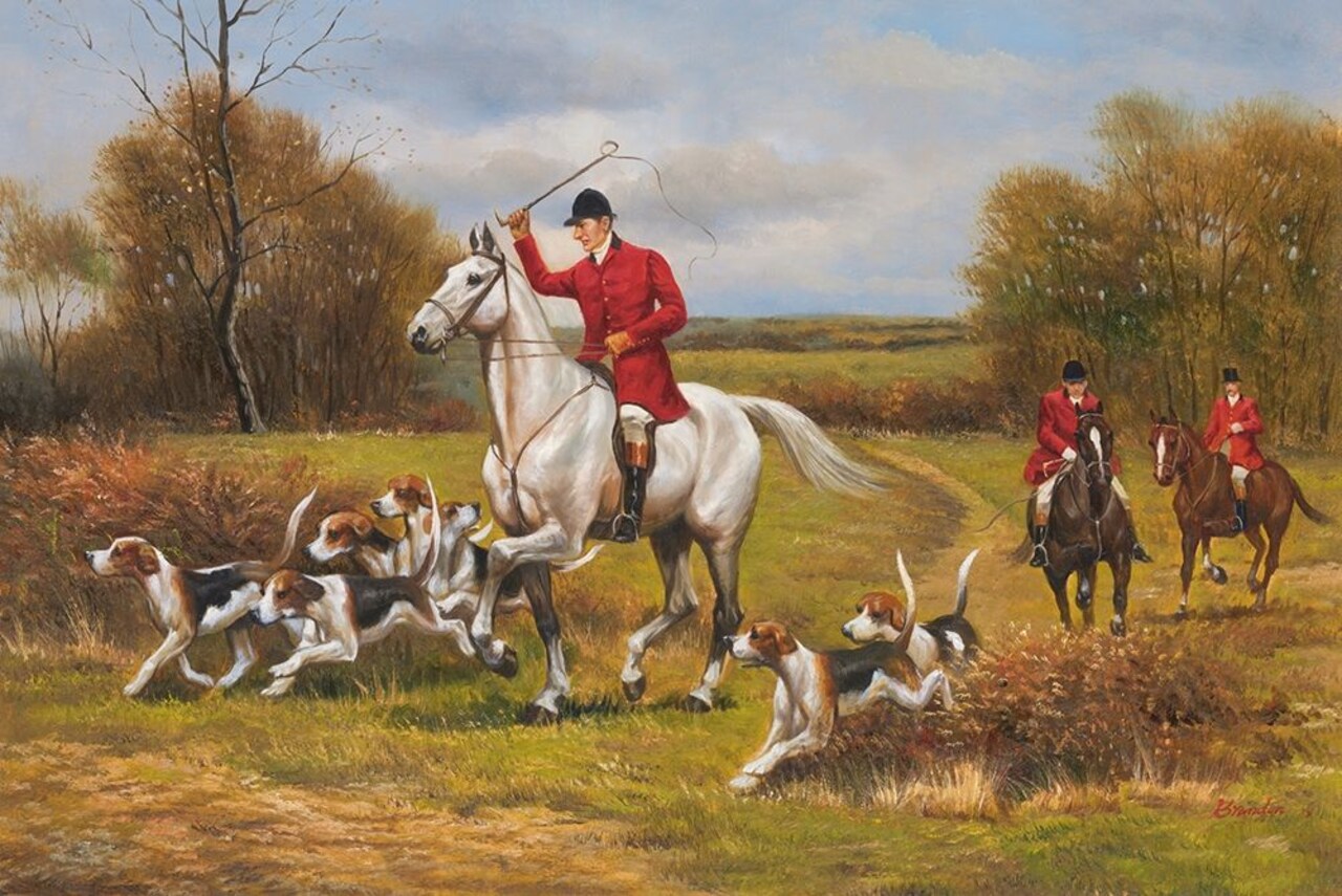 Hunting near Bristol III Poster Print by Johann Schwarz - Item # VARPDX3BUR616